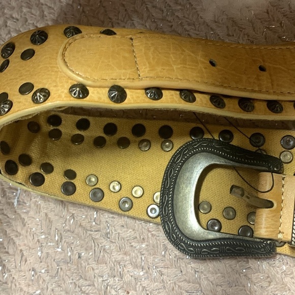 Free people Ingrid studded waist belt xs new without tags